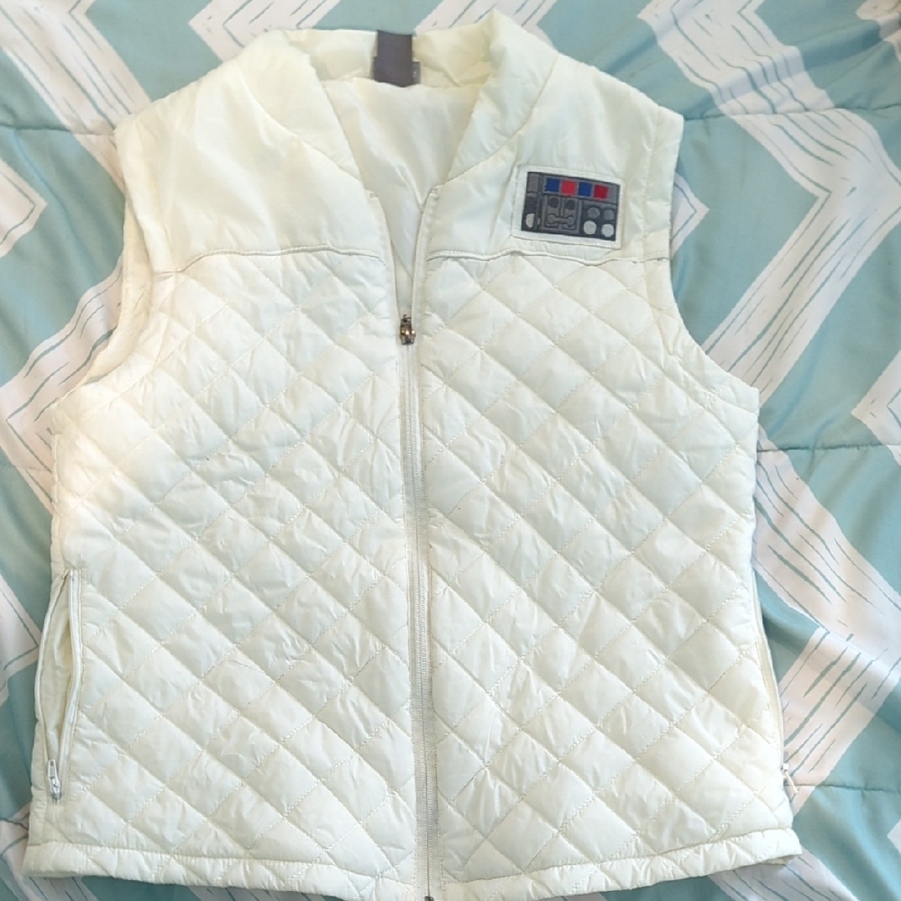 Her Universe Cream Quilted Vest